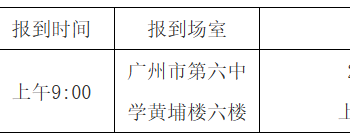 关于广州市海珠区六中珠江中学2024年公开招聘教师进入笔试  人员名单及笔试安排的通知